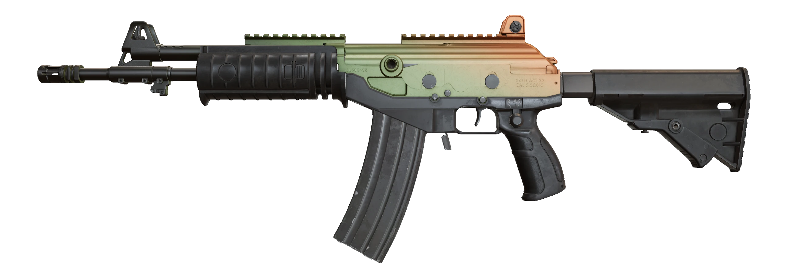 Galil AR | Amber Fade Factory New front screenshot