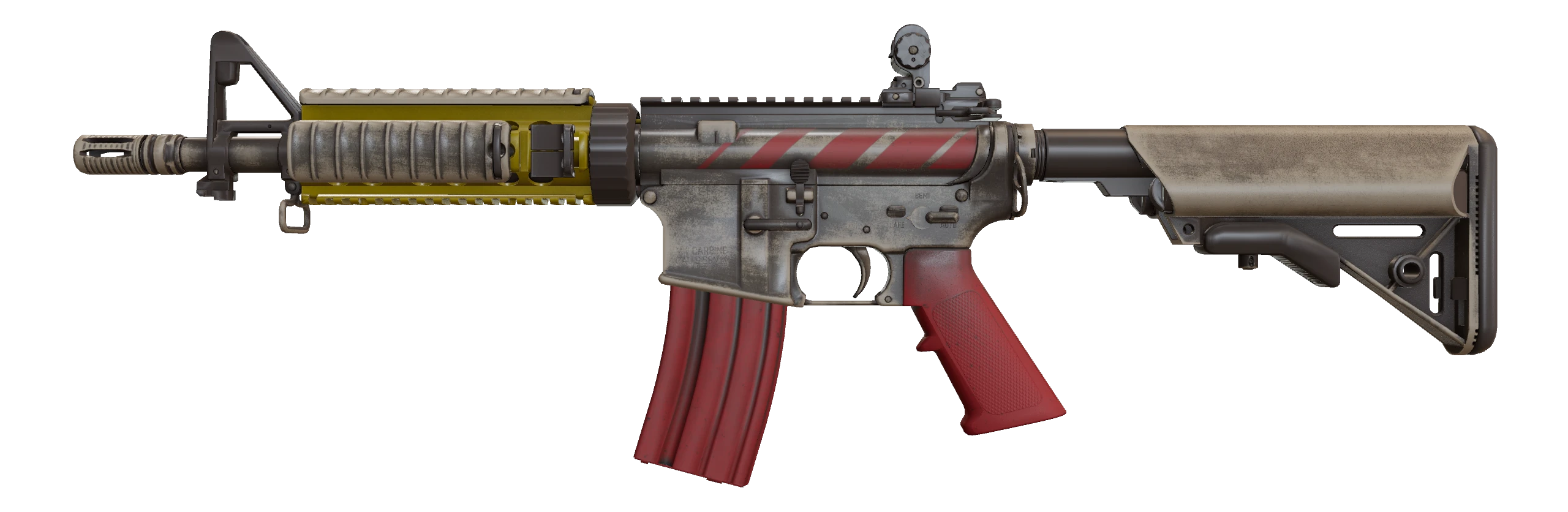 M4A4 | Steel Work Factory New front screenshot