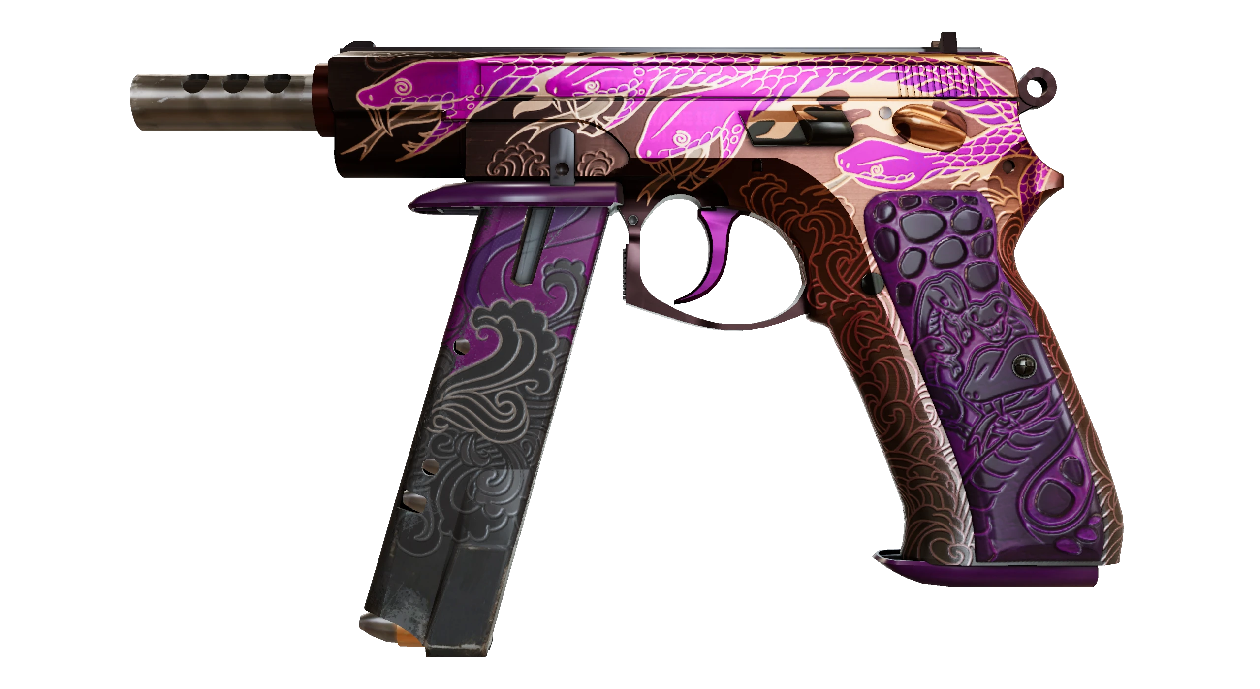 CZ75-Auto | Xiangliu Factory New front screenshot